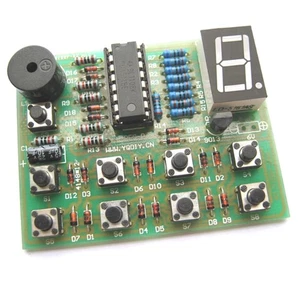Kit de placa de circuito de práctica de soldadura electrónica - zumbador de 8 vías - Imagen 1 de 2