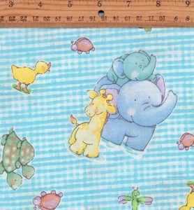 Little Pond Nursery Vintage Springs Creative Cotton Fabric Sewing .75 yards - Picture 1 of 2