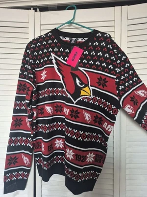 NFL Licensed Men's Arizona Cardinals/ Ugly Christmas Sweater - Image 1 of 4