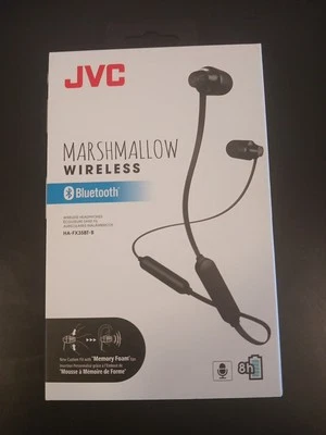 JVC Marshmallow Wireless Bluetooth HA-FX35BT-B - Image 1 of 4