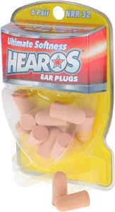 Hearos, Ear Plugs Ultimate Softness, 12 Count - Picture 1 of 6