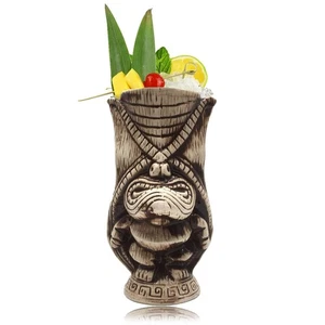 Tazas Tiki - Taza Tiki de cerámica 15,2 oz/450 ml, taza de cóctel Kane King para Mai Tai... - Imagen 1 de 6