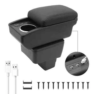 Armrest Box For Mazda CX3 CX-3 2015-2018 Central Consoles Storage Box With 6 USB - Picture 1 of 6