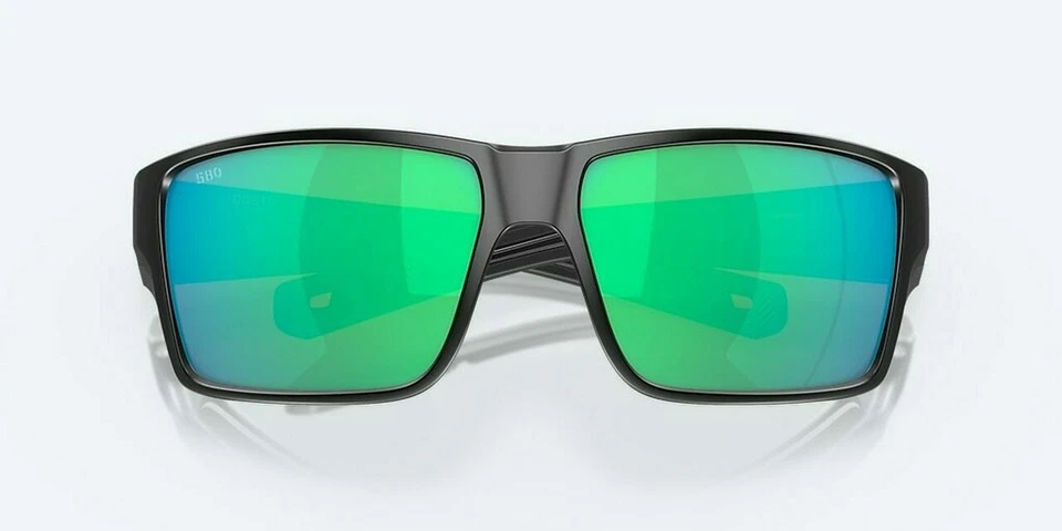 Lente de vidrio Costa Del Mar Reefton PRO marco negro espejo verde 580 908002 Foto 1 de 1