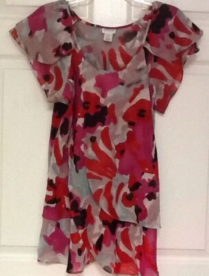 Camisa Maternidad Mujer Talla Grande Negra Roja Rosa Verde Manga Gorra 110 Foto 1 de 4