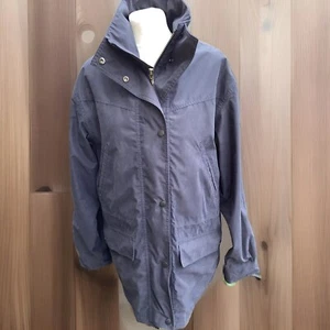 BARBOUR Fulbourne wasserdichte atmungsaktive Jacke 14 Pit2pit 24 Zoll geräumige Taschen - Bild 1 von 22