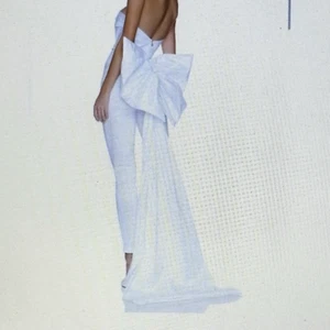 Mono Nookie Reese Sin Tirantes Gran Tamaño Desmontable Lazo Nupcial Talla XS Blanco - Imagen 1 de 24