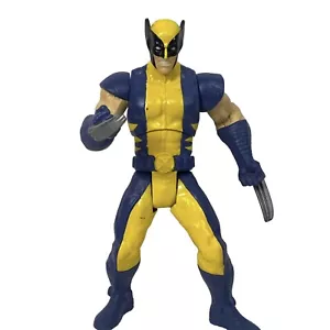 Figura de Acción X-Men Wolverine Logan 6" Clásico Amarillo Azul Disfraz Marvel Hasbro - Imagen 1 de 7