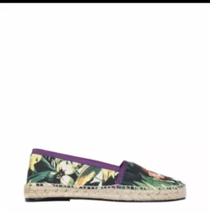 Stuart Weitzman Flats Epadrills Size 9 Green Color Floral Design For Women - Picture 1 of 7