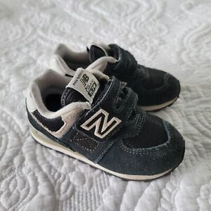 New Balance 574 Toddler Baby Sneaker Shoes Navy Blue Size 7.5