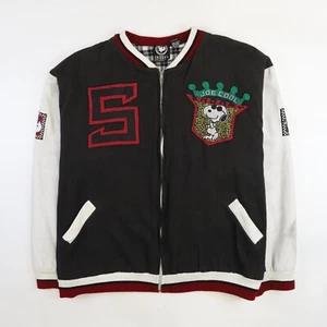 Vintage Peanuts Snoopy Joe Cool Bomber Jacket Size Medium - Picture 1 of 14