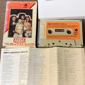 ABBA ABBA's Greatest Hits 20 -Perfection JAPAN CASSETTE DCP-4001 SLIP CASE-faded - Picture 1 of 5