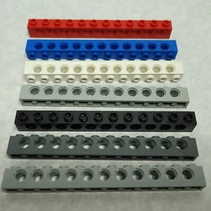 LEGO Part 3895 Technic Brick 1 x 12 with Holes CHOOSE COLOR and QTY - Picture 1 of 16