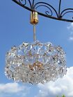 70er Kronleuchter " Kinkeldey " Lampe Vintage Design Hngelampe 46 Kristalle 70s