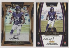 2016 Panini Select Signatures Copper Prizm /35 Stefon Diggs #S-SD Auto