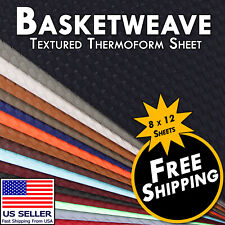 HOLSTEX® Sheet - Basketweave Texture (8in x 12in)(.080 Thickness)