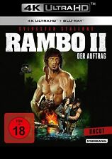 Rambo II (2) Der Auftrag - 4K Ultra HD - Uncut # UHD+BLU-RAY-NEU