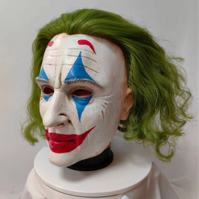 Joker Realistic Mask Party Celebrity Latex Headgear Costume Cosplay - Image 1 of 3