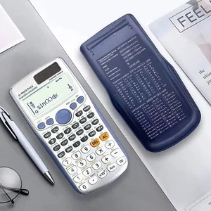 2-Linie Ingenieur wissenschaft licher Taschen rechner Für Schüler und Lehrer - Afbeelding 1 van 7