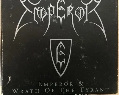 EMPEROR - S/T & Wrath Of The Tyrant CD + Poster Box 2007 Candlelight *Read Notes Foto 1 de 2