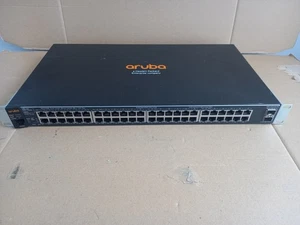 HP Aruba 2530-48G J9855A 2530 48G 48 portów Gigabit 1Gbps 2 uchwyty przełącznika SFP + - Zdjęcie 1 z 9