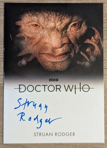 2023 Rittenhouse Doctor Who Series 1-4 Full Bleed Auto Card Struan Rodger - Picture 1 of 2