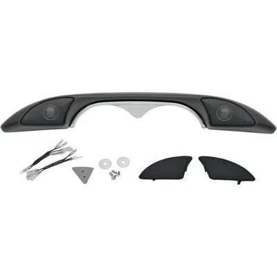 Hogtunes HF-1 Hog Pod Dash Trim/Tweeter Pod 摩托车街头自行车 4405-0172 — 第 1/3 张图片