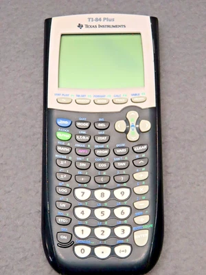 Texas Instruments TI-84 Plus Graphing Calculator - Black No Cover - Image 1 of 4
