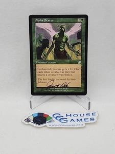 MTG Signed Alpha Status Darrell Riche Scourge Black Signature Magic #A *CCGHouse - Picture 1 of 10