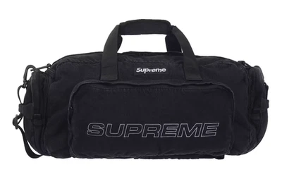 Supreme | Denim Duffle Bag | Black | FW25 | New - Image 1 of 4