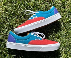 VANS Comfy Cush 721356 Color Block Sneaker Shoes Size 7.5 - Picture 1 of 8