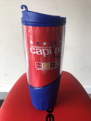 Washington Capitals Dunkin’ Donuts Coffee Tumbler 2015 OFFICIAL Cover