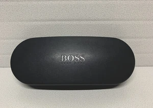 Hugo Boss Hard Clam Shell case Eyeglasses Sunglasses Black - Picture 1 of 12