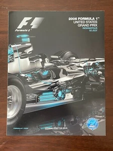 2006 Formula 1 F1 United States Grand Prix Indianapolis - Official Starting Grid - Picture 1 of 2