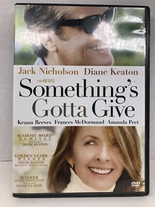 Something’s Gotta Give (DVD, 2004) Jack Nicholson, Diane Keaton, Keanu Reeves - Foto 1 di 3