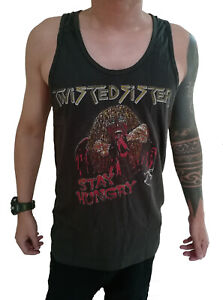 Twisted Sister Stay Hungry Concert Tour'84 Mens Tank Top Vest T-Shirt Sz Medium