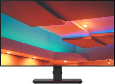 Lenovo ThinkVision P27H-20 27-Zoll Monitor IPS WQHD 2560x1440 DP HDMI USB-C LAN  - Bild 1 von 3