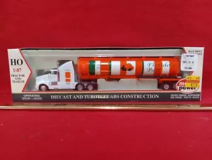 MODELLO POWER HO 1:87 Rimorchio per trattore semirig scala FLORIDA'S Best Orange Juice - Foto 1 di 6
