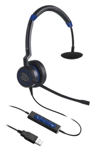 Armor 99 USB-A & USB-C Unified Communications Wired Headset - Single Ear - Picture 1 of 3