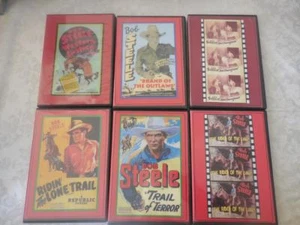 6 DVDs Bob Steele B-Westerns Serials Kid Courageous++++ DVD-R LIKE NEW - Picture 1 of 4