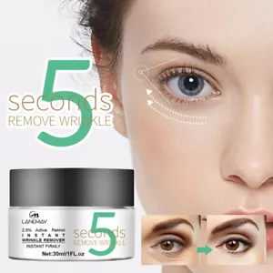 5 Seconds Firming Anti-Age Tightening Face Retinol Cream Wrinkle Remover Instant - Picture 1 of 15