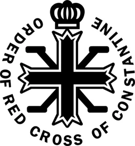Red Cross of Constantine Masonic 1 Color Window Wall Vinyl Decal Sticker Printed - Picture 1 of 5