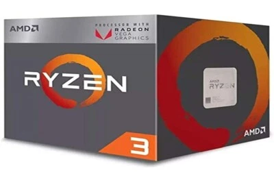 AMD Ryzen 3 2200G 3,5GHz Quad Core Socket AM4 Processeur (YD2200C5FBBOX) - Photo 1/2