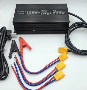 SolarLock 58.4V 10A LiFePO4 Batterieladegerät für 16S LiFePO4 Batterie (48V) - Bild 1 von 5