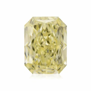 0.81Cts Fancy Light Yellow Loose Diamond Natural Color Radiant Cut GIA Certified - Picture 1 of 4