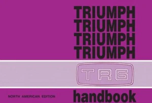 Triumph TR6 Owners Handbook (US Edition) 1975 Instruments Controls New Book - Bild 1 von 5