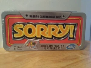 2017 Hasbro SORRY! Gaming Road Trip Travel Game in Case New - Picture 1 of 1
