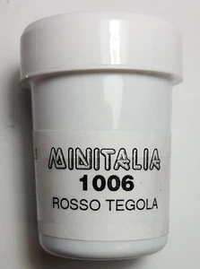 MINITALIA MODELTRENO COLORE ROSSO TEGOLA MATTONE art. MI 1006 - Imagen 1 de 1