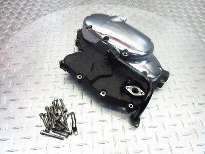 2005 04-07 Kawasaki Vulcan 2000 VN2000 OEM Right Transmission Cover Engine Case - Image 1 of 4