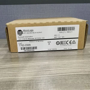 1PC New MicroLogix 1200 1762-OW8 A 8 Point VAC/VDC Relay Output Module#RX - Picture 1 of 5